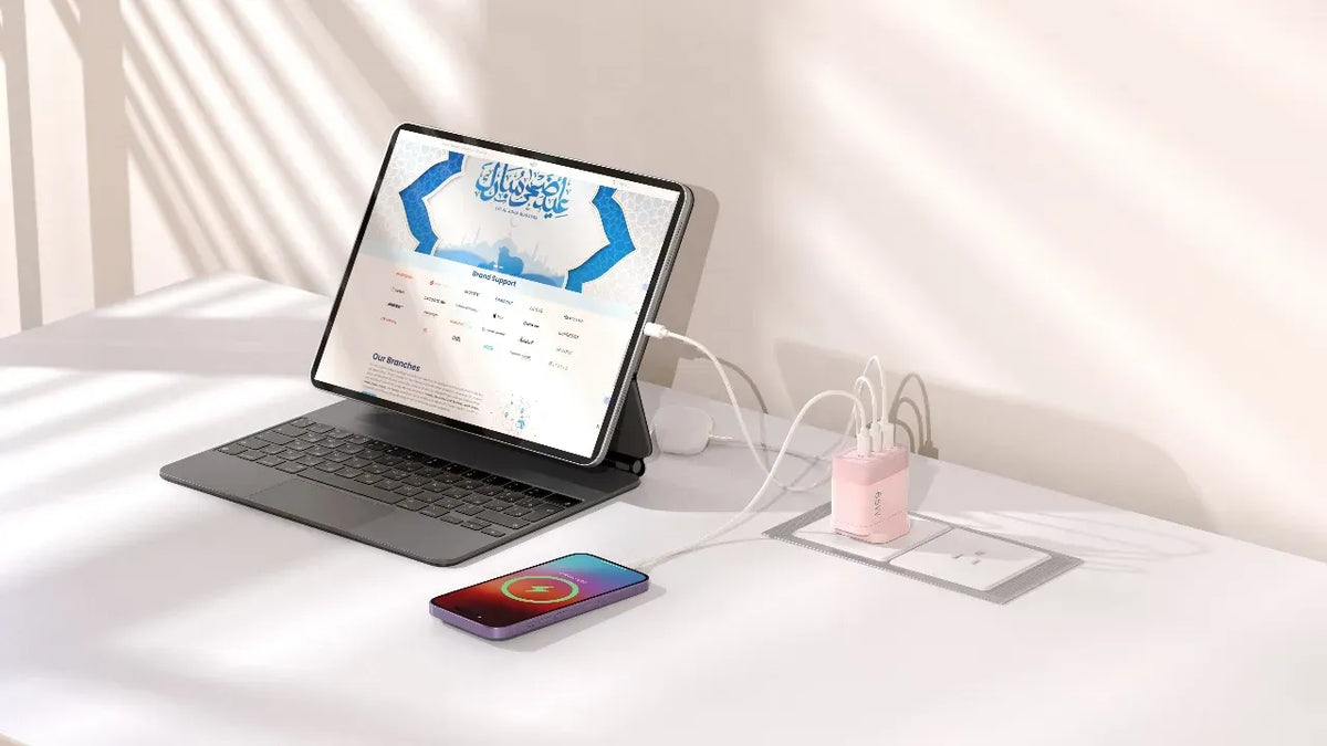 Powerology Lunex Series Fast Charging Adapter PD 65 W - Pink – image 8