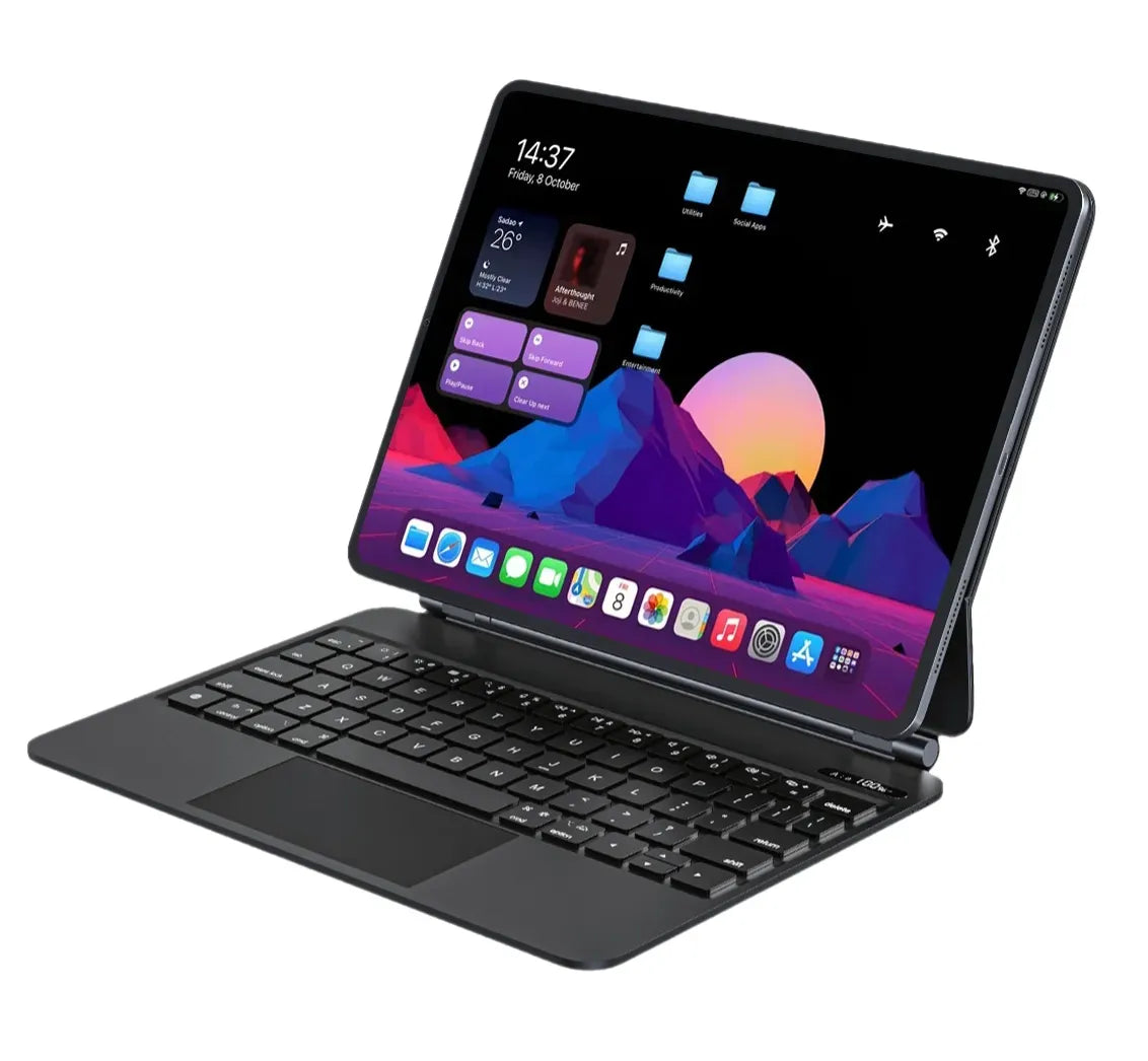 Powerology Smartcase Pro Wireless Keyboard Case for Ipad Pro 11 M4 Black – image 9