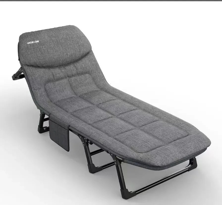 Green Lion Foldable Camping Bed Gray – image 9