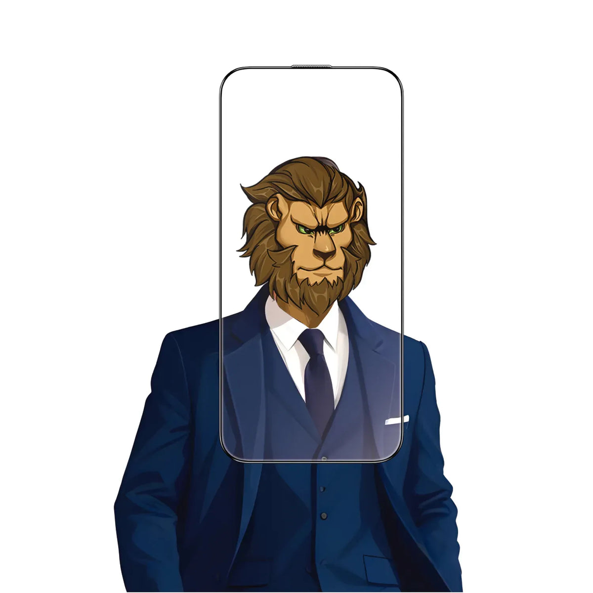 Green Lion SIRLouis 3 D Curved Screen Protector - Clear