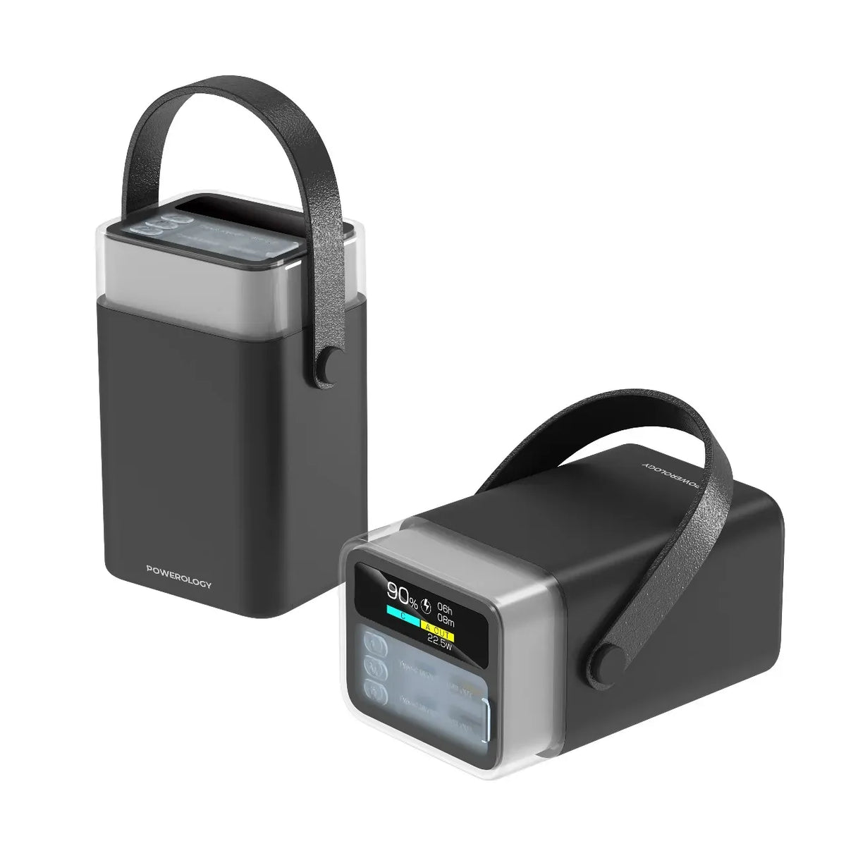 Powerology Halo Beam 40000mAh Power Bank PD 65w Black – image 2