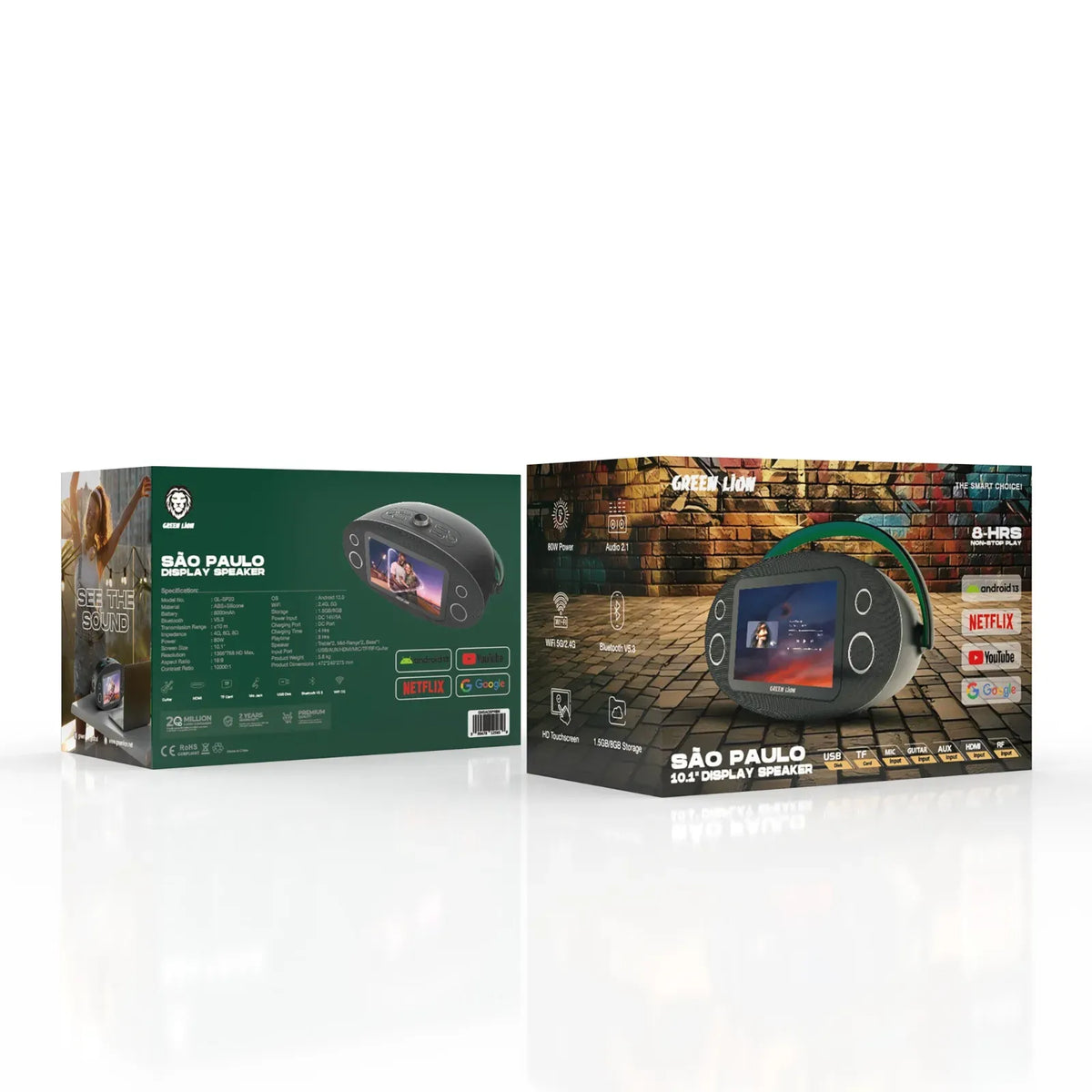 Green Lion Sao Paulo Display Speaker Black – image 4