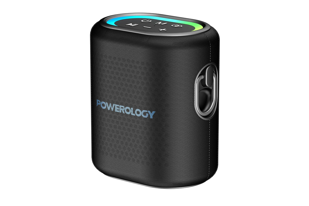 Powerology Portable Loud Speaker Black – image 4