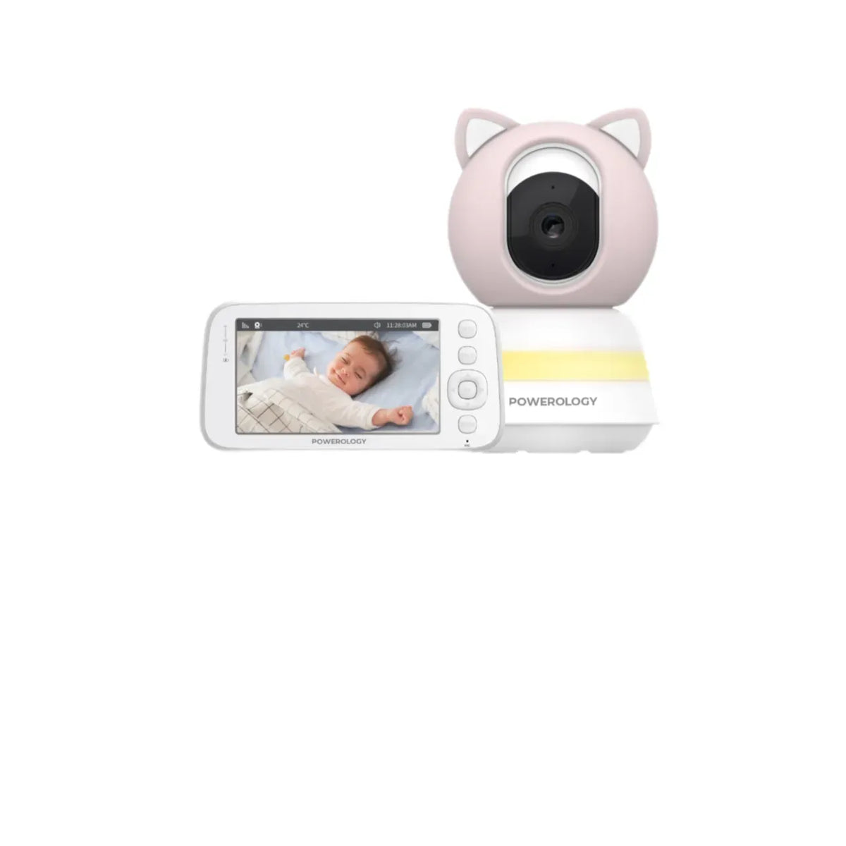 Powerology Monitor App Baby Camera Blue Pink – image 30