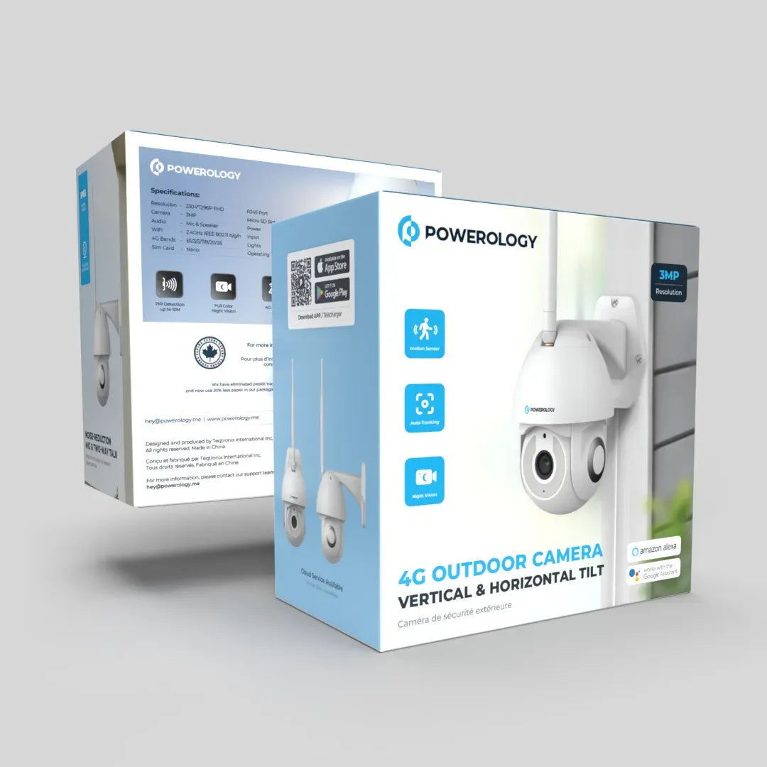 Powerology 4g Outdoor Camera Vertical Horizontal Tilt – image 13