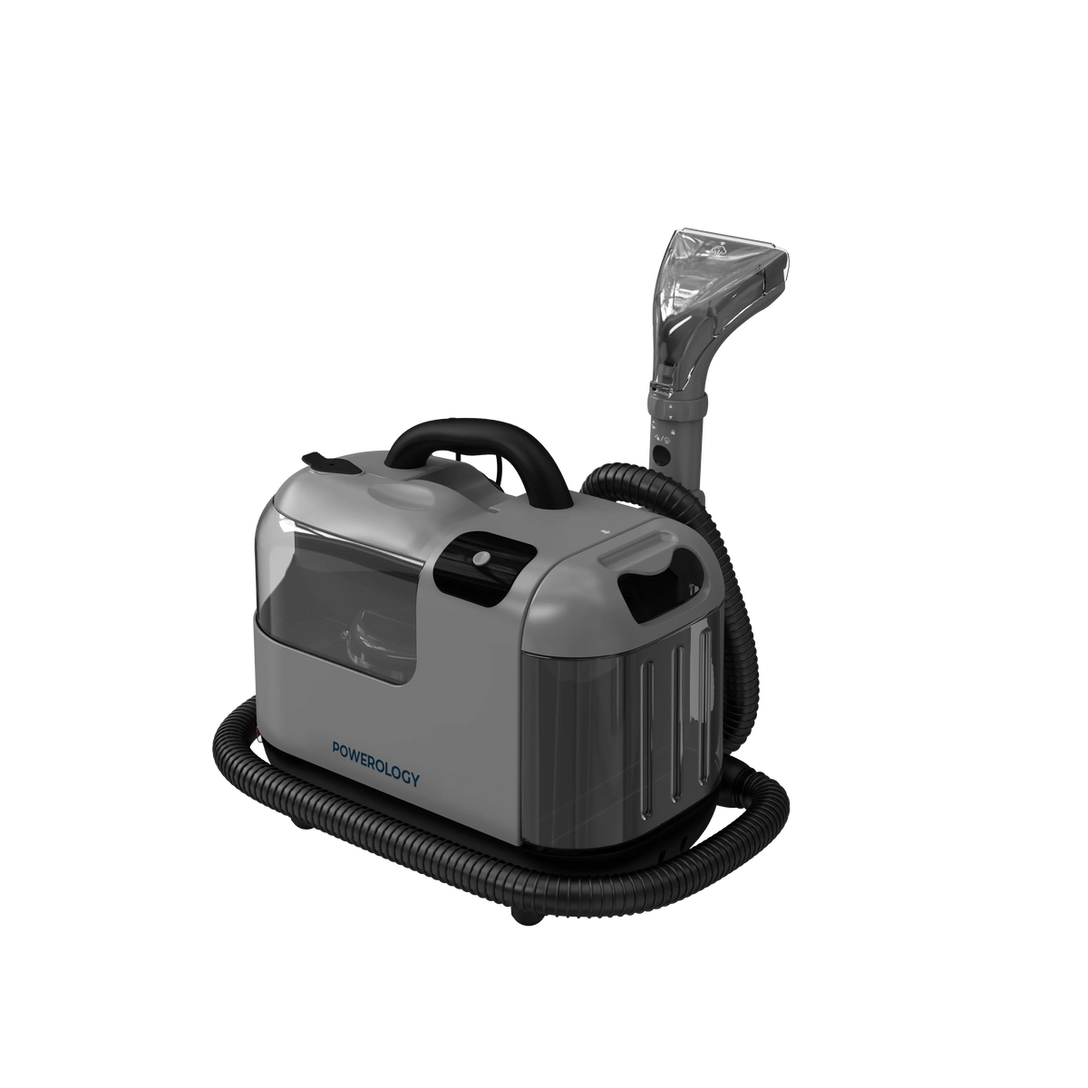 Powerology Powerful Spot Stain Cleaner Hot Water Steam Function Black – image 1