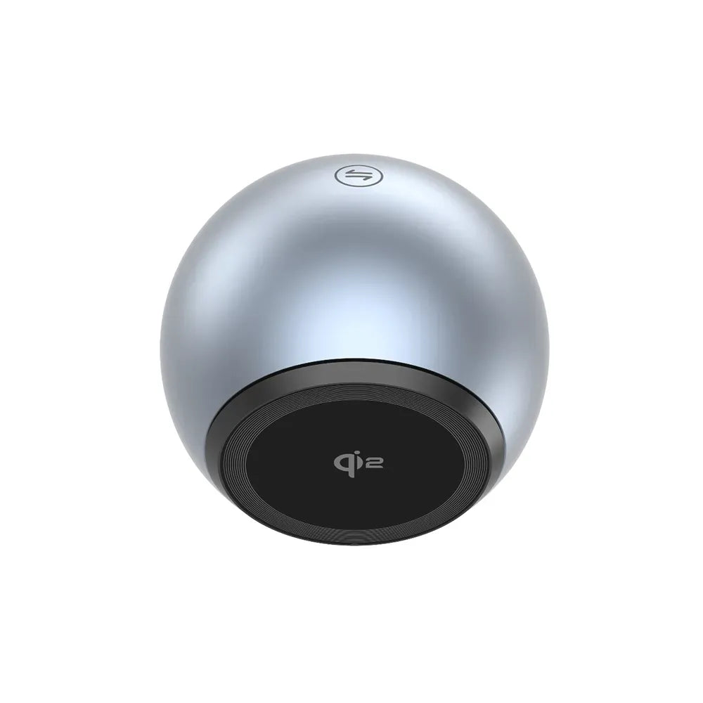 Powerology Qi2 Speaker Charge Station Gray – image 6