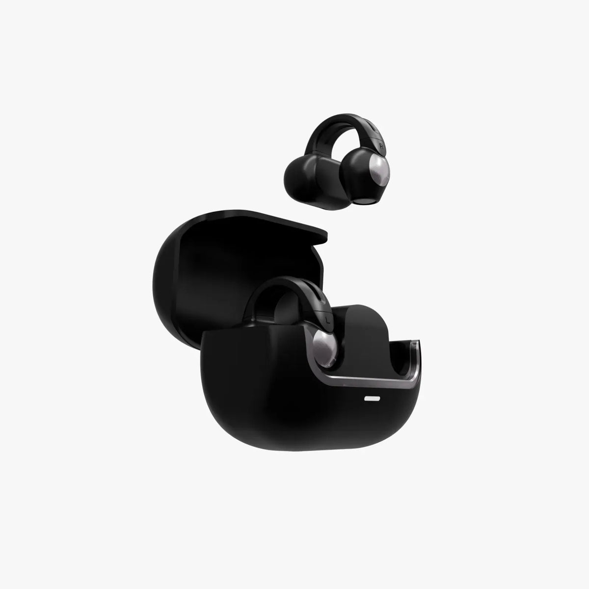 Green Lion GR-22 Clip-On Earbuds - Black – image 5