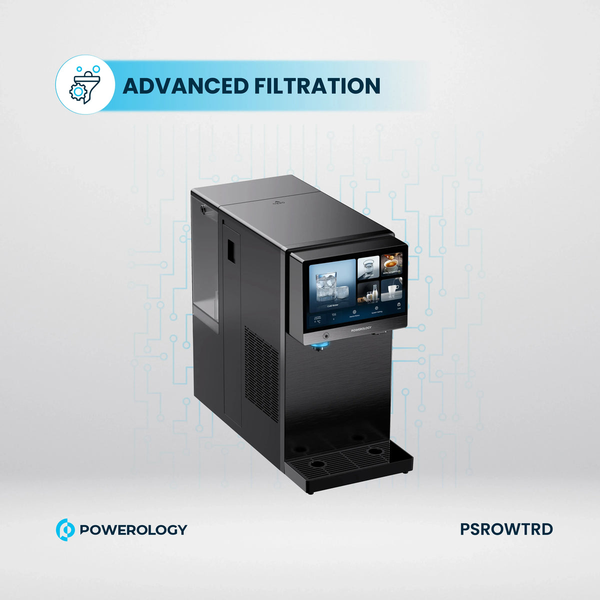 Powerology 4 Stage Reverse Osmosis Water Purifier Dispenser Black – image 11