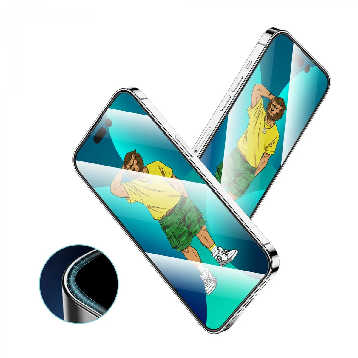 Green Lion 3 DSilicone Plus Screen Protector - Clear – image 3