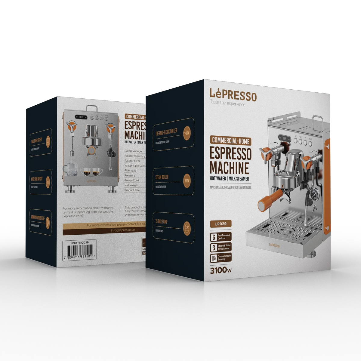LePresso Commercial Home Espresso Machine Silver – image 5