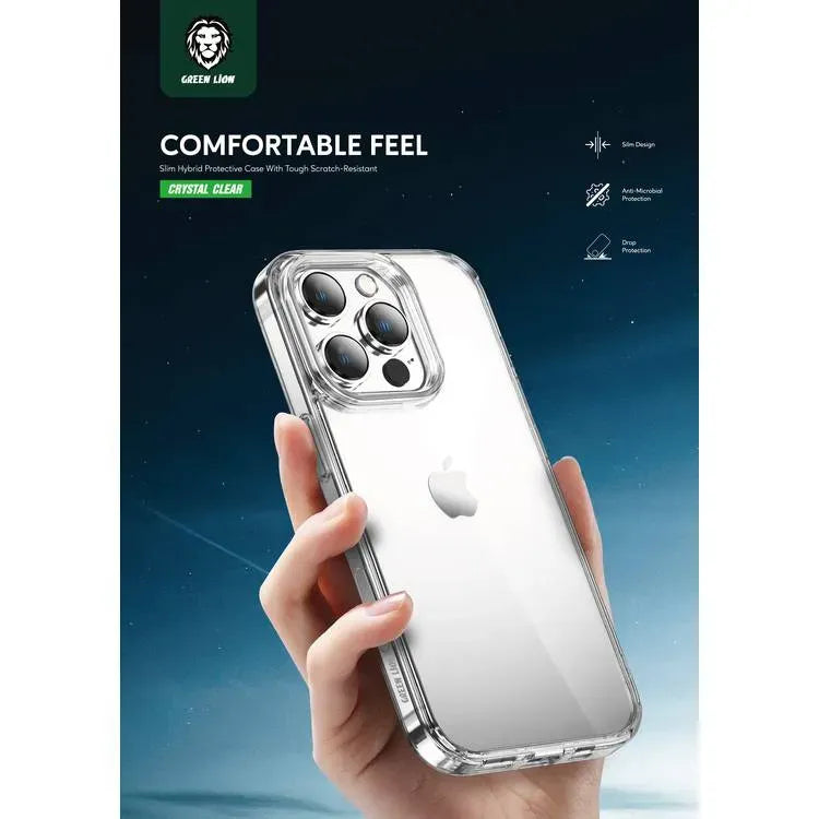 Green Lion Crystal Clear Case – image 2