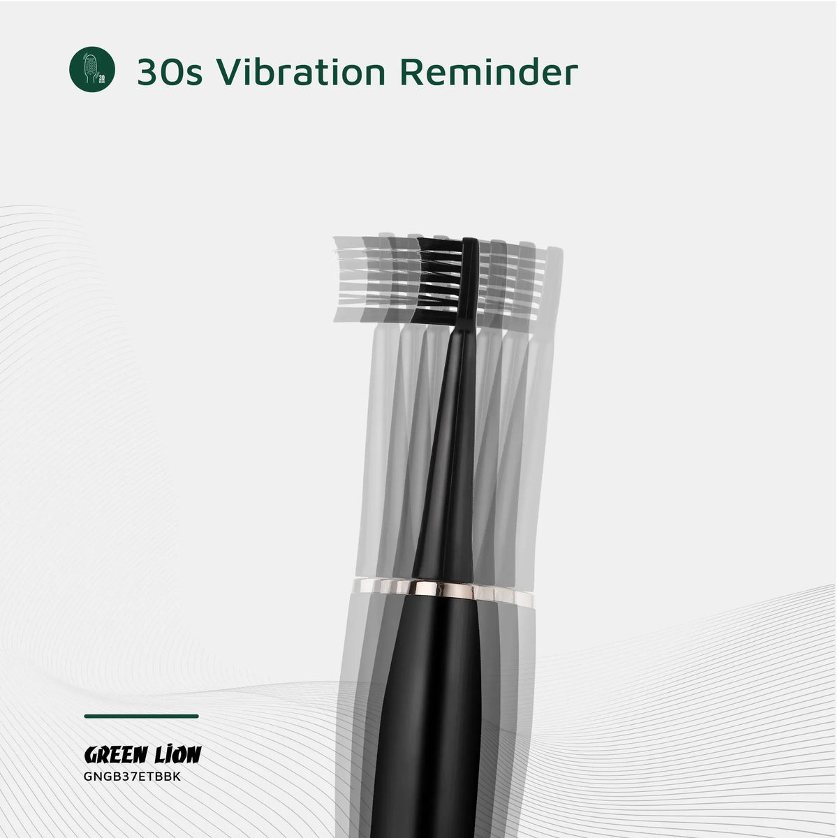 Green Lion GB-37 Electric Tooth Brush - Black – image 12