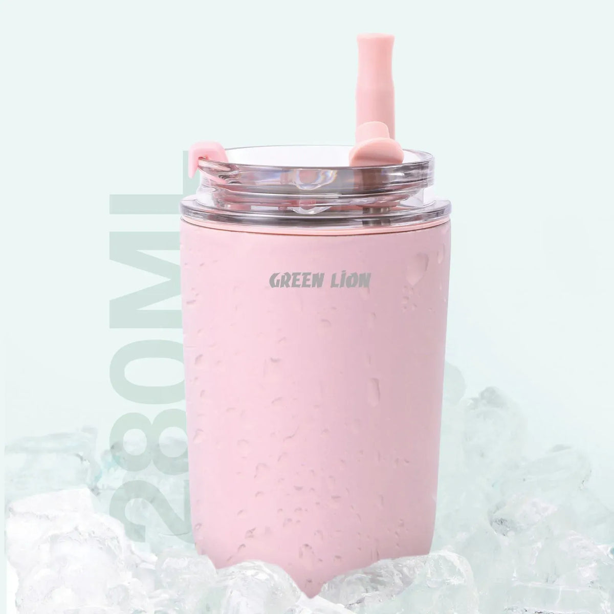 Green Lion Vacuum Travel Mug Lite 280 ML - Pink – image 2