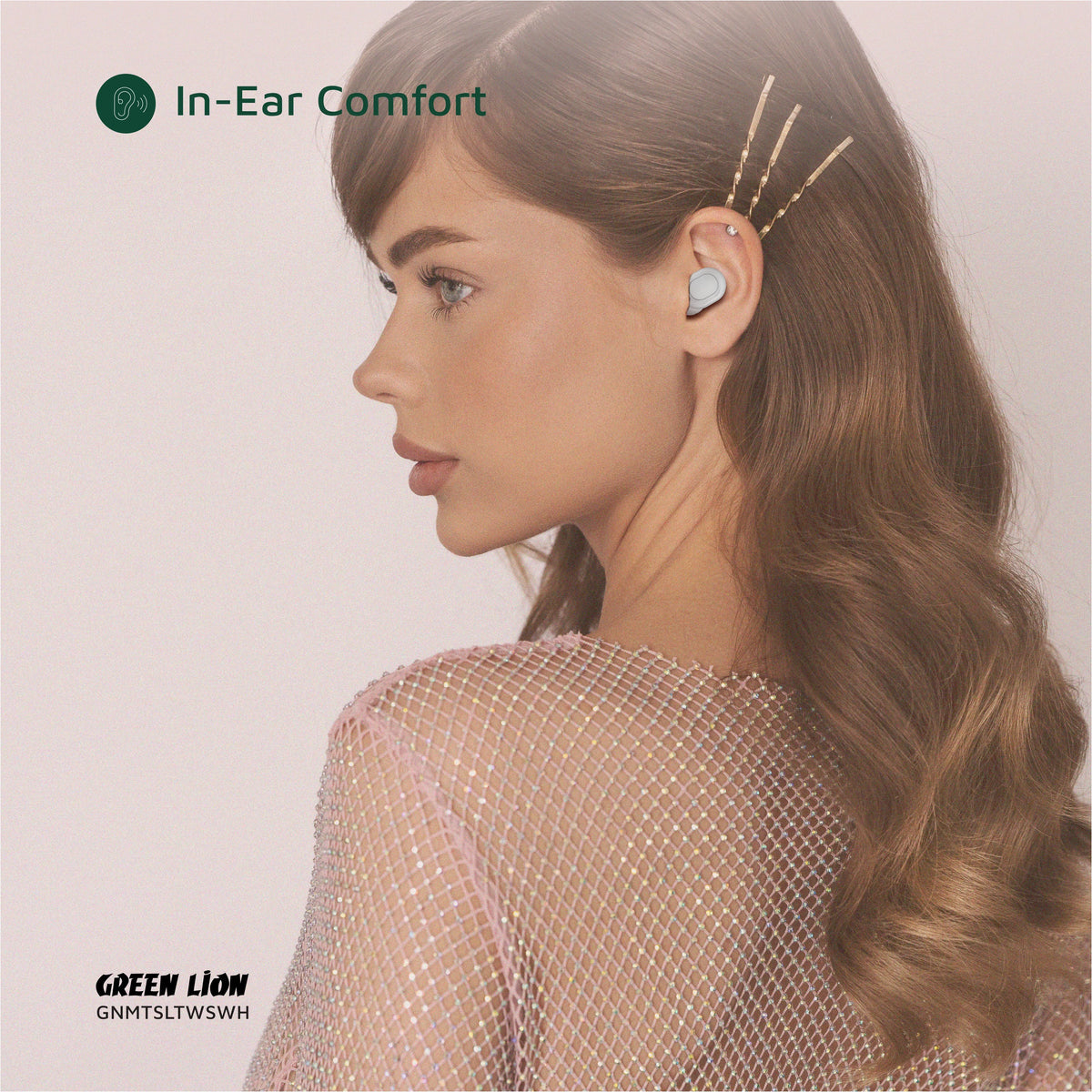 Green Lion Mittersill True Wireless Earbuds - White – image 16