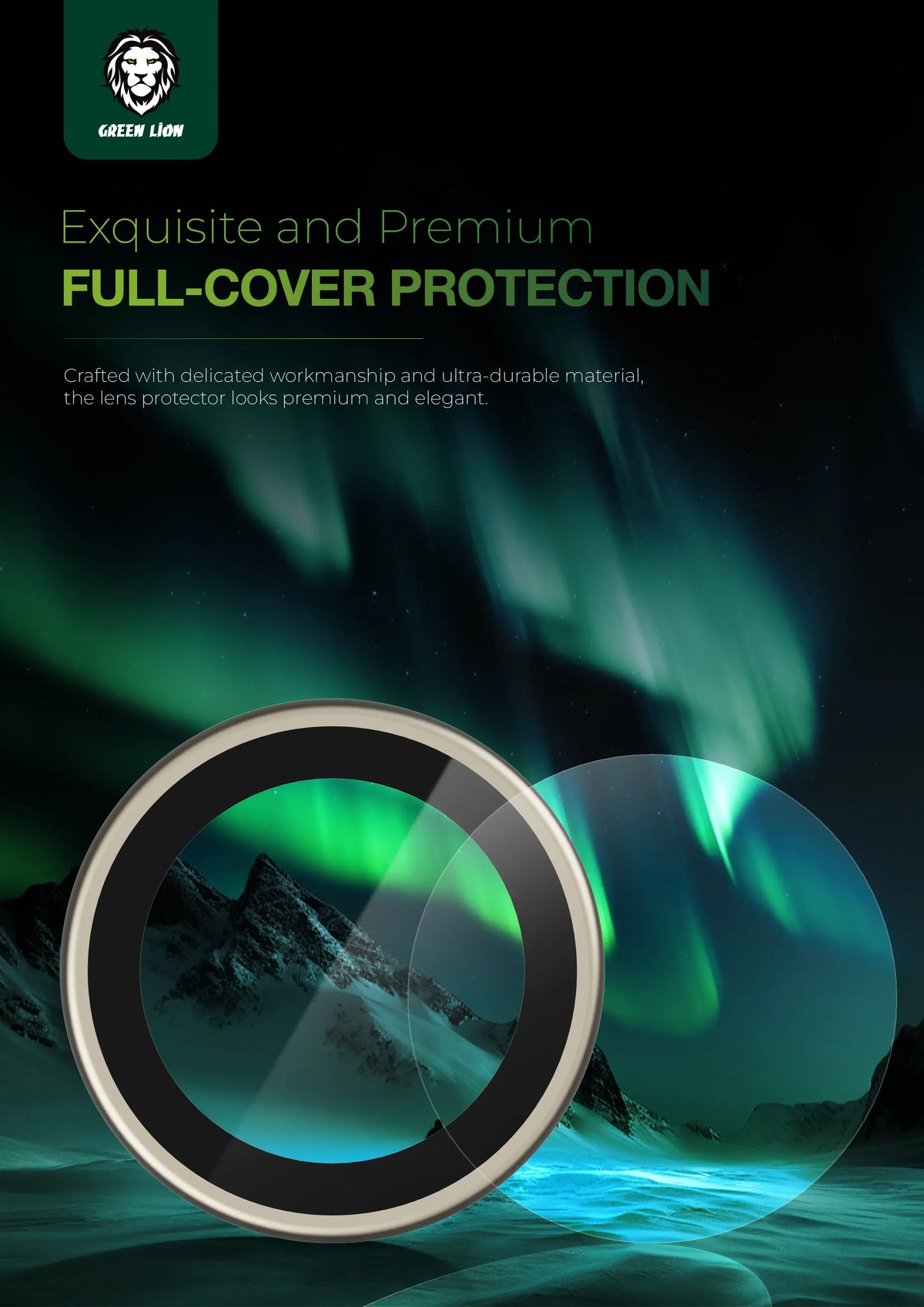 Green Lion Classic Camera Lens - Natural Titanium – image 7