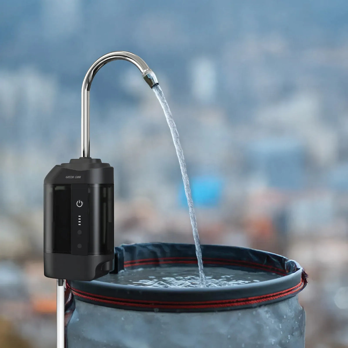 Green Lion Smart Water Pump with Oxygenation Mode Black – image 3