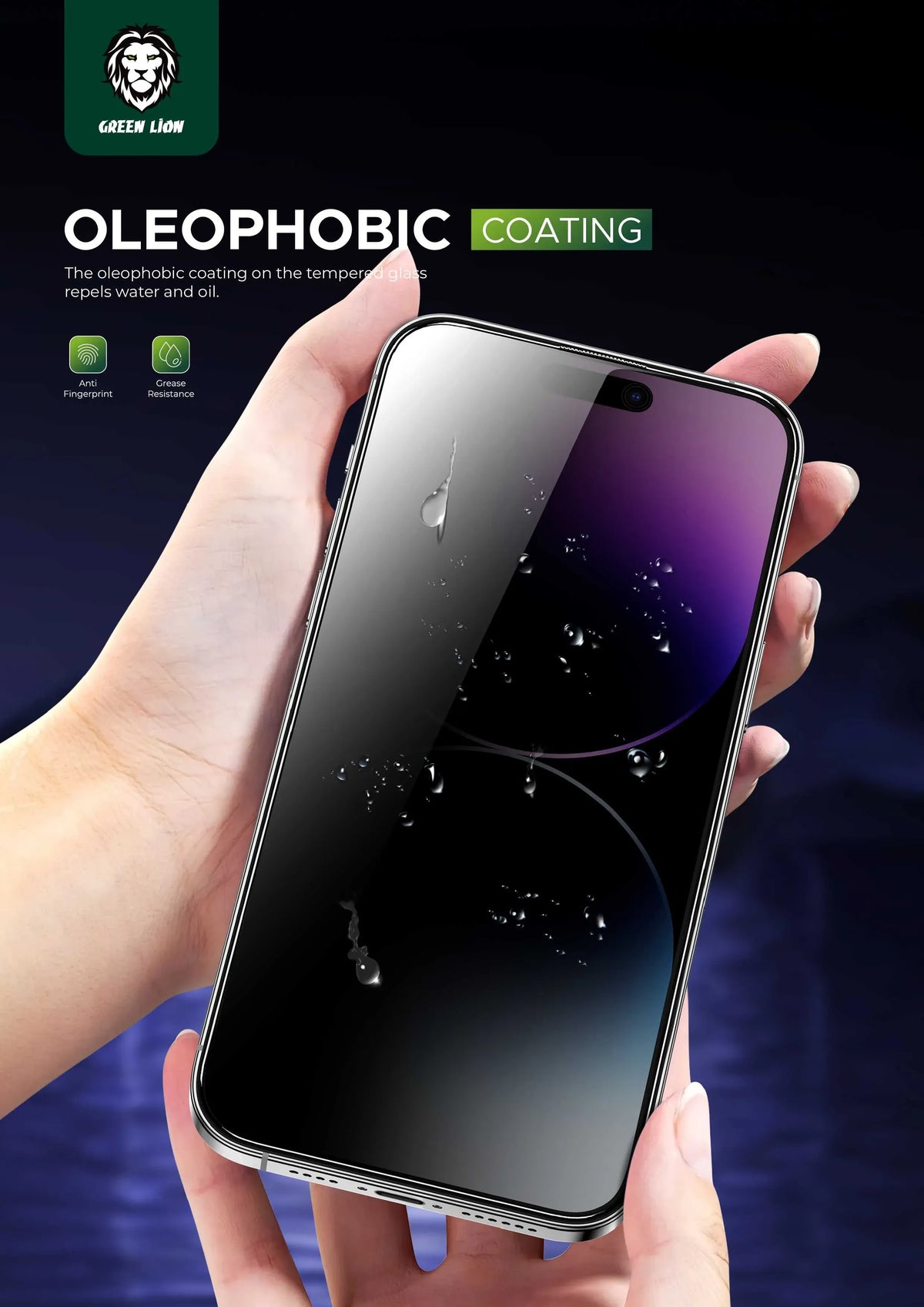 Green Lion 9 HSteve Privacy Screen Protector - Black Edge/Privacy – image 10
