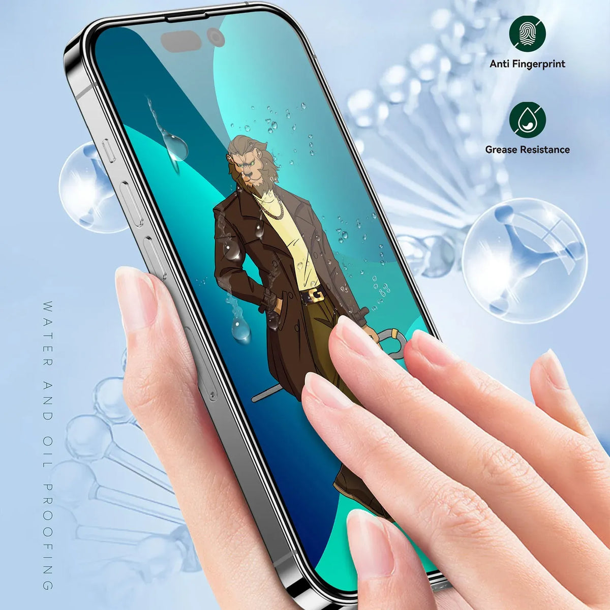 Green Lion 3 DCurved Pro Advanced Round Edge Glass - BlackEdge/ Clear – image 4