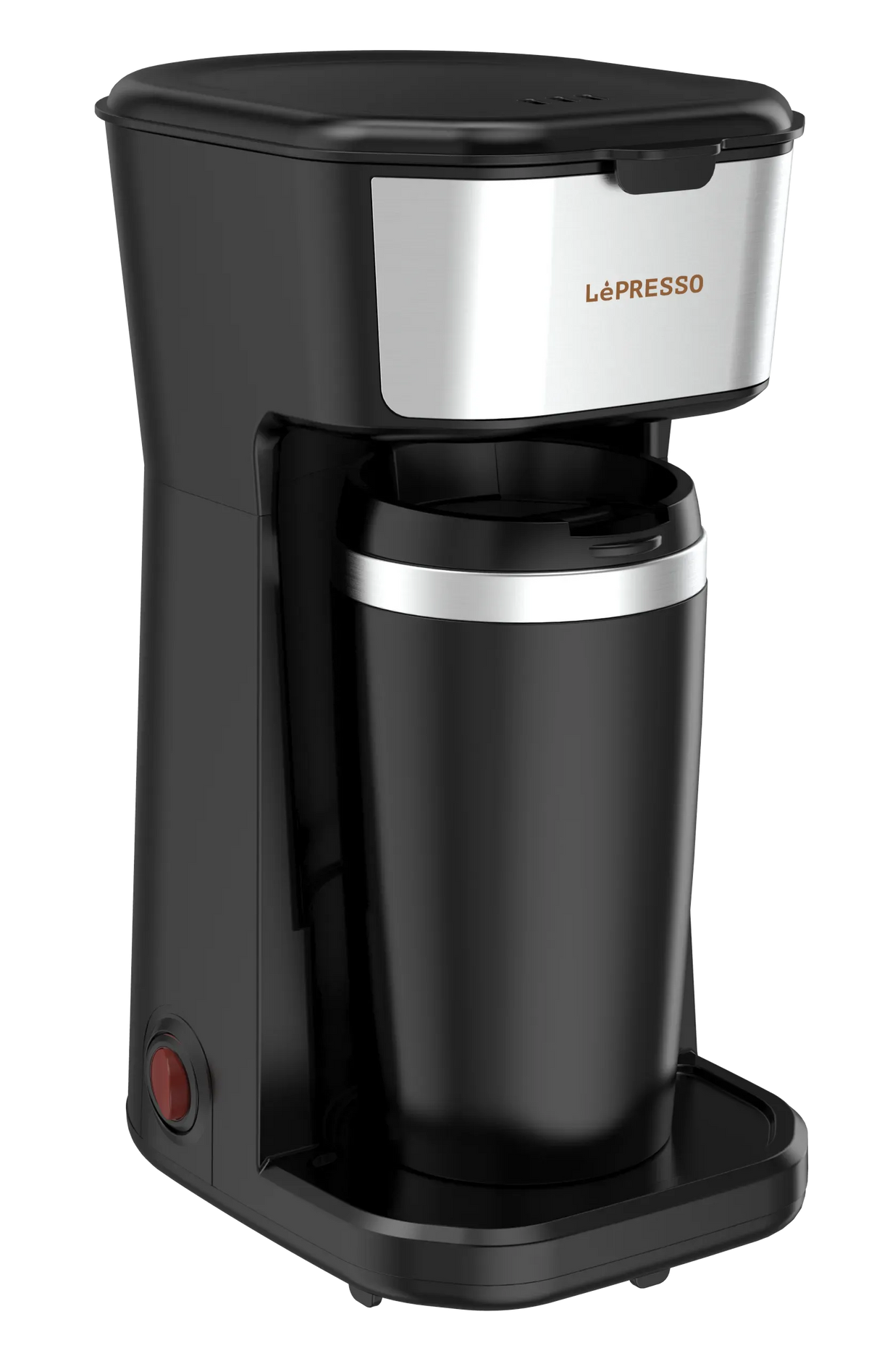 LePresso Coffee Maker with Travelling Mug 450w Black – image 3