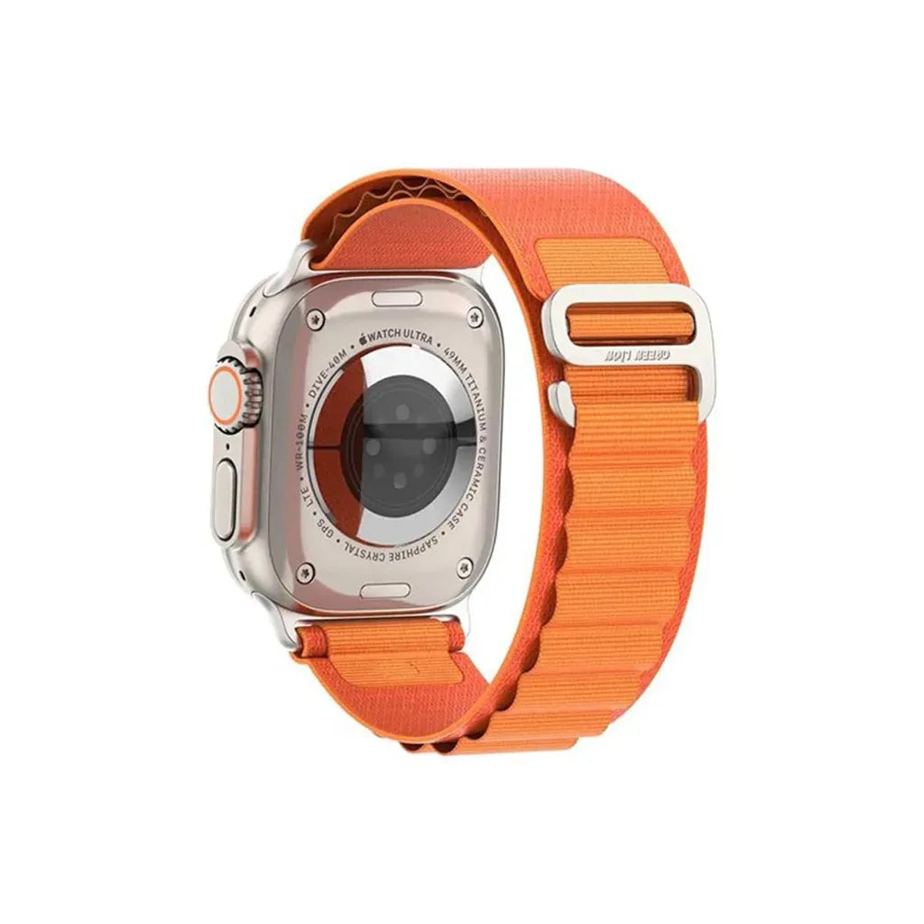 Green Lion Alpine Loop Nylon Strap Fori Watch - Orange – image 2