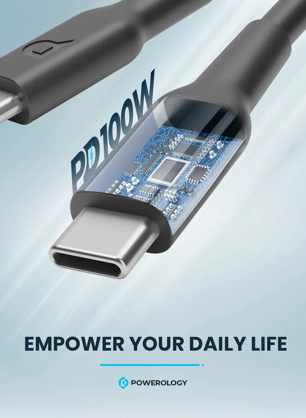 Powerology Type C to Type C Fast Charging Cable – image 16