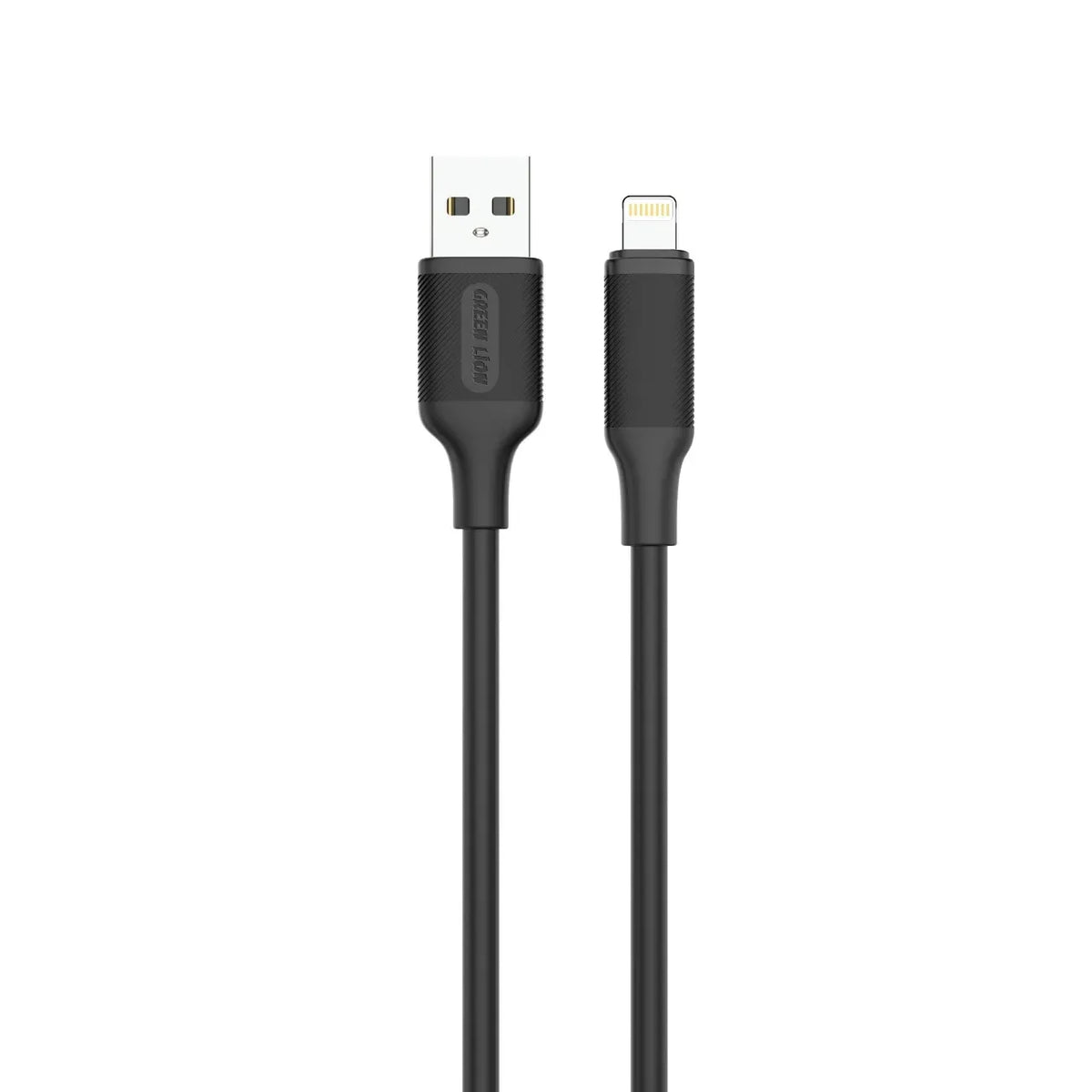Green Lion Dual QC 3.0 Car Charger 40 W(QC 20 W*2)With USB-Ato Lightning Cable 1 M - Black