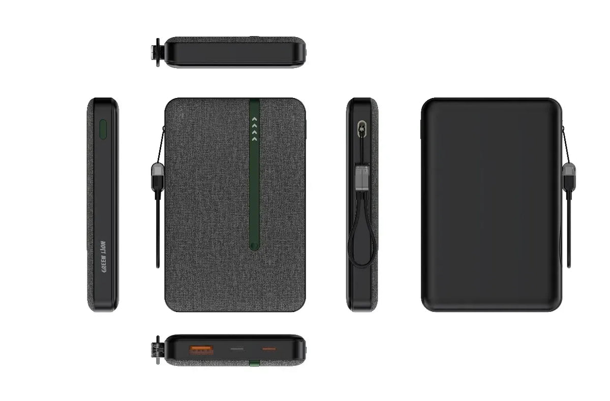 Green Lion Kyoto 10000mAh Power Bank Black – image 10