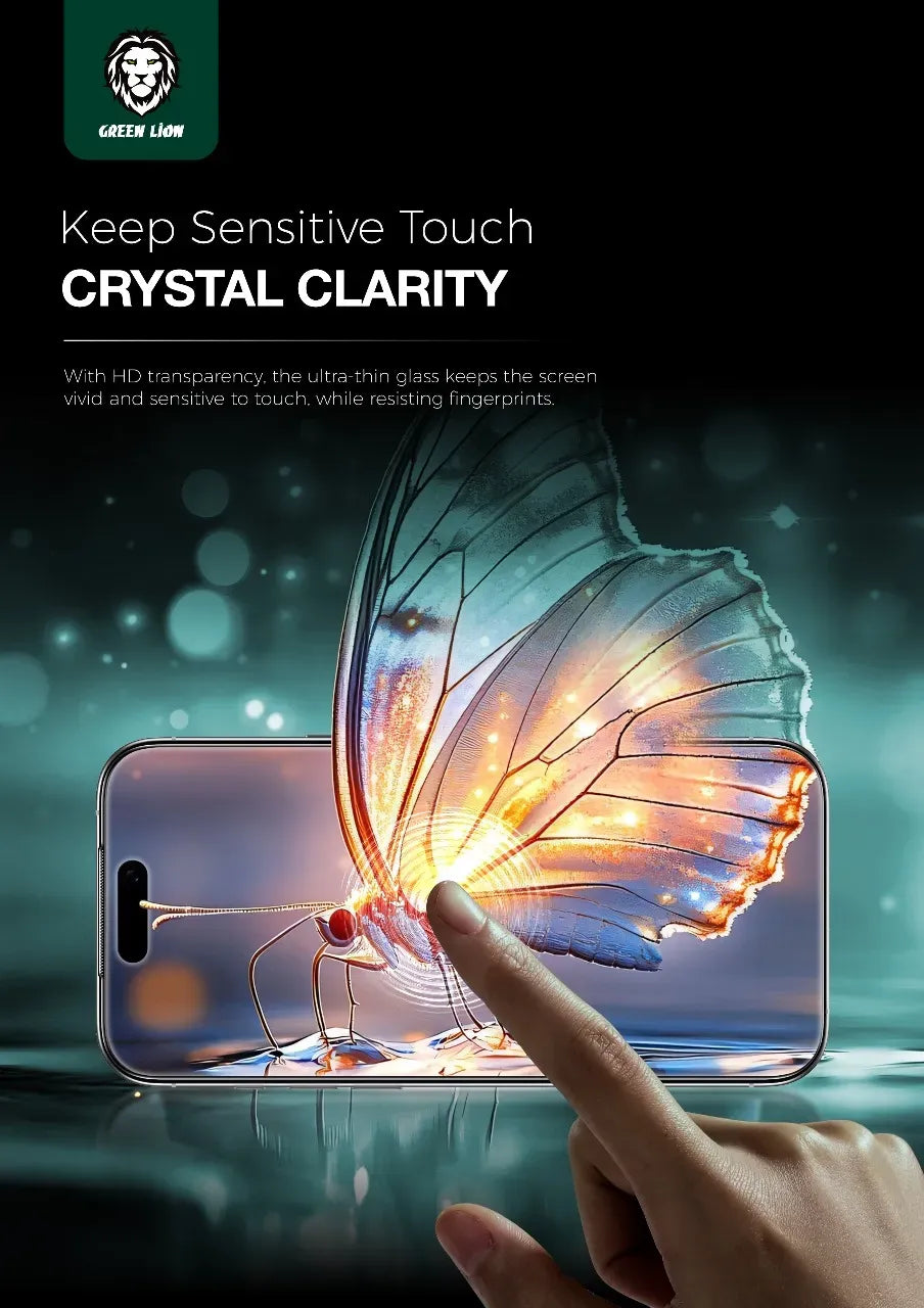 Green Lion SIRLouis 3 D Curved Screen Protector - Clear – image 4