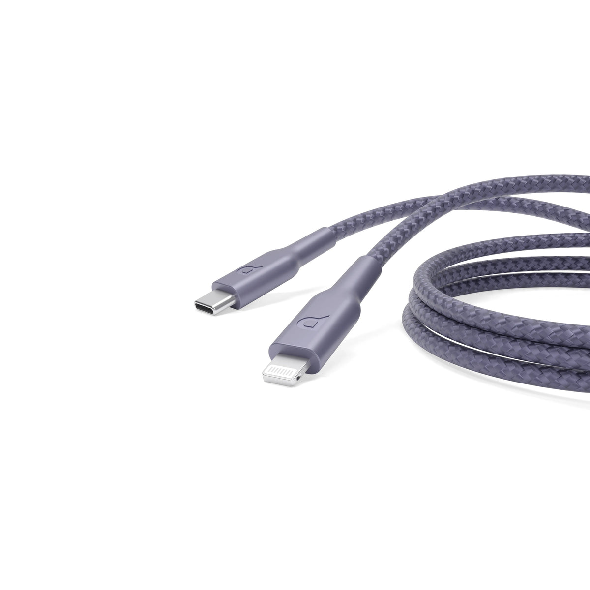 Powerology Braided USB-C To Lightning Data&Fast Charge Cable - Purple – image 2