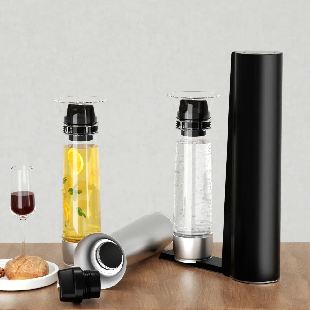 LePresso Carbonator Instant Sparkling Water 800ml Black – image 6