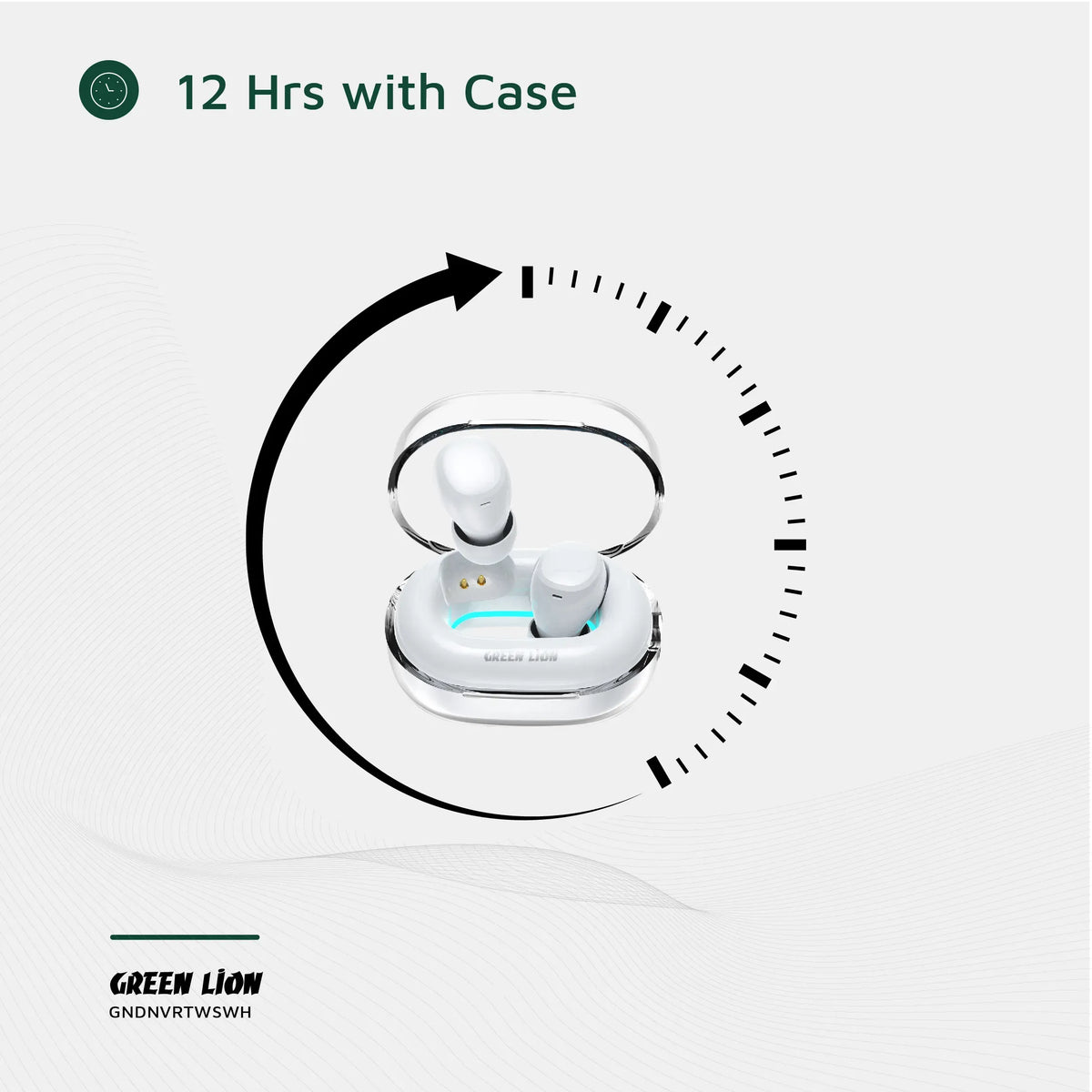 Green Lion Denver True Wireless Earbuds - White – image 7