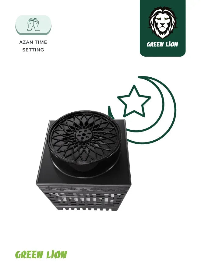 Green Lion Moon Bakhour Quran Speaker Black – image 17
