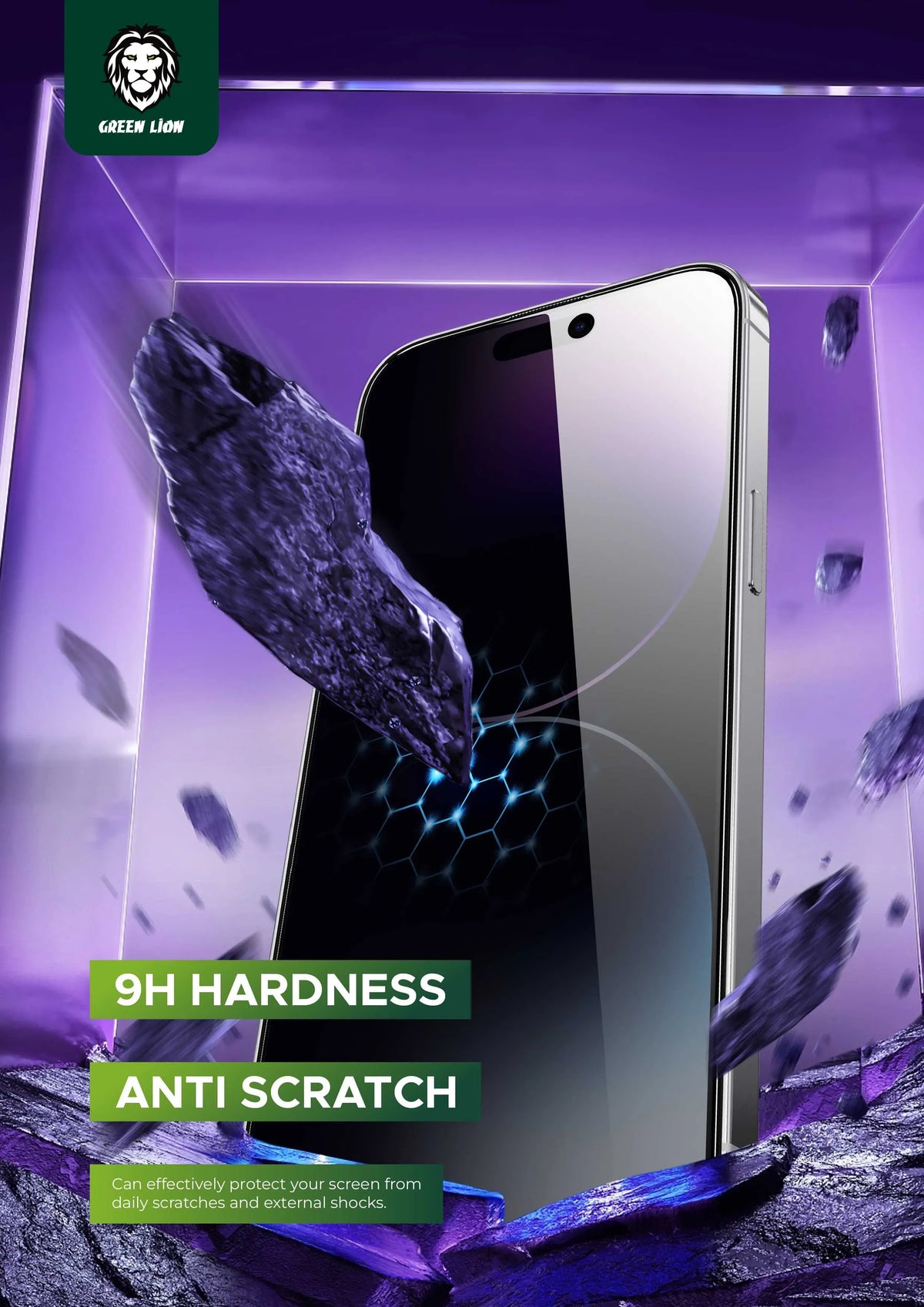 Green Lion 9 HSteve Privacy Screen Protector - Black Edge/Privacy – image 5