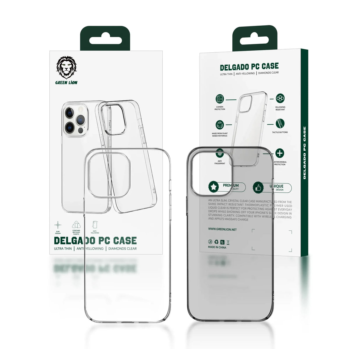 Green Lion Delgado PCCase - Clear – image 5