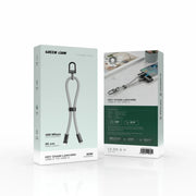 Green Lion Keychainlanyard USB-Cto USB-C 60 W - Gray