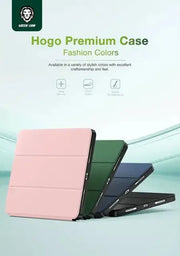 Green Lion Hogo Premium Casewith Pencil Holder - Pink