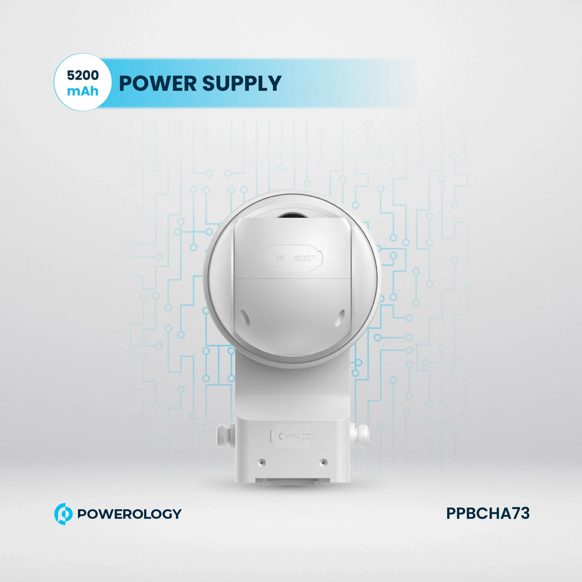 Powerolgoy Built in Solar Pan Tilt Outdoor Camera White – image 15