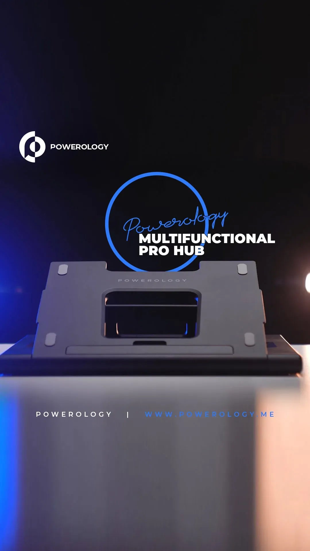 Powerology Multi Functional Pro Hub Laptop Stand – image 5