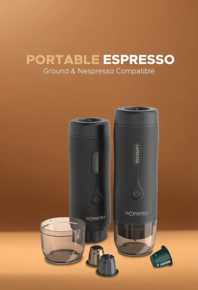 LePresso Momento 2 0 Portable Espresso Coffee Machine 75w Black – image 11