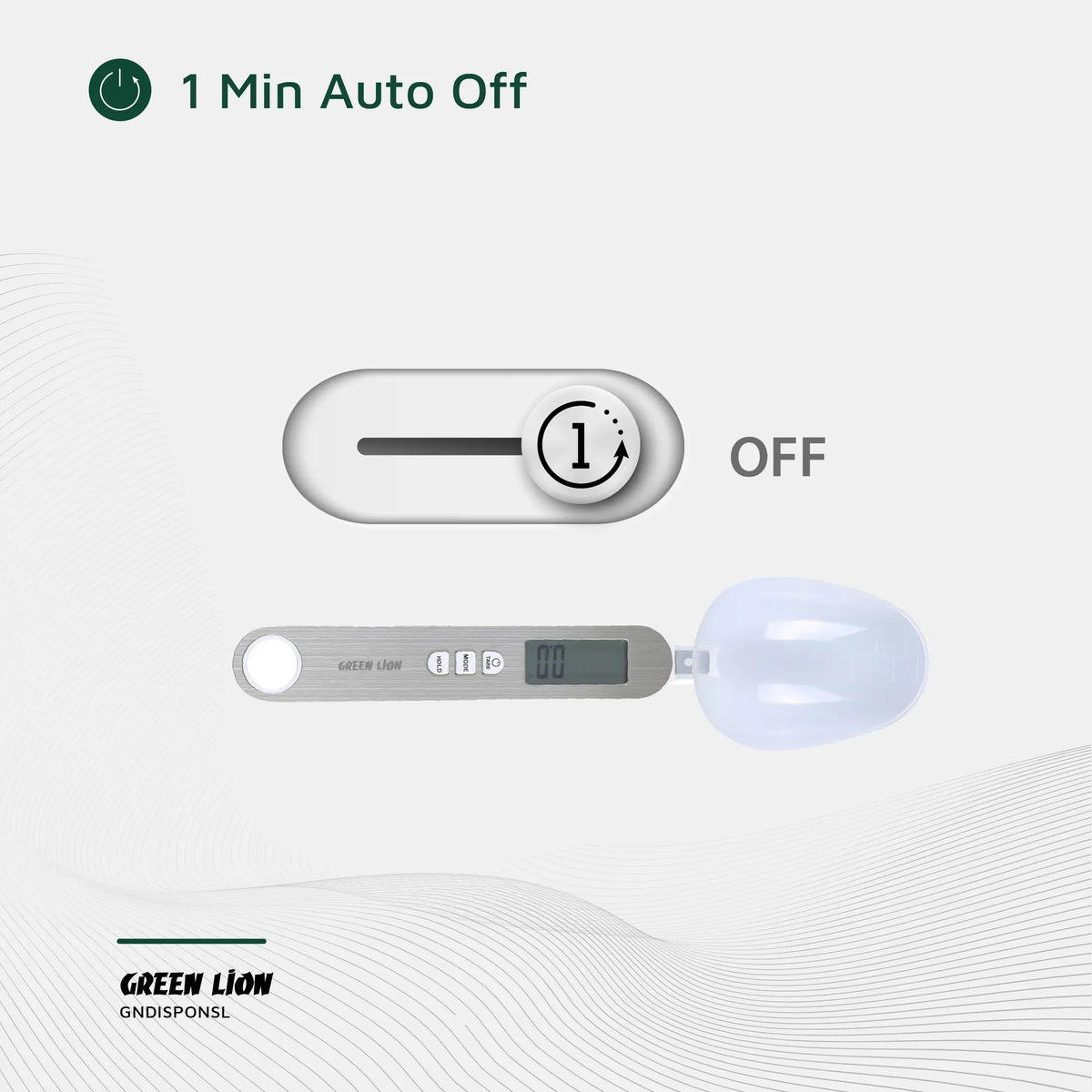 Green Lion Digital Spoon Scale Silver – image 12