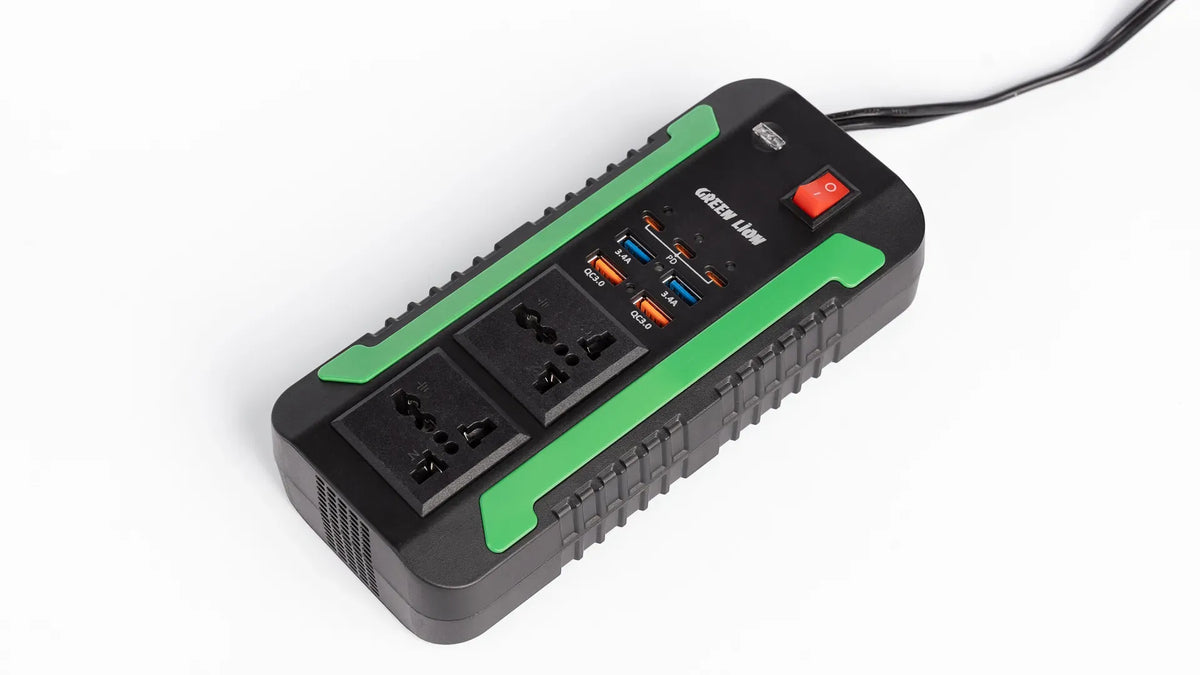 Green Lion Spark 300 Power Inverter - Black – image 6