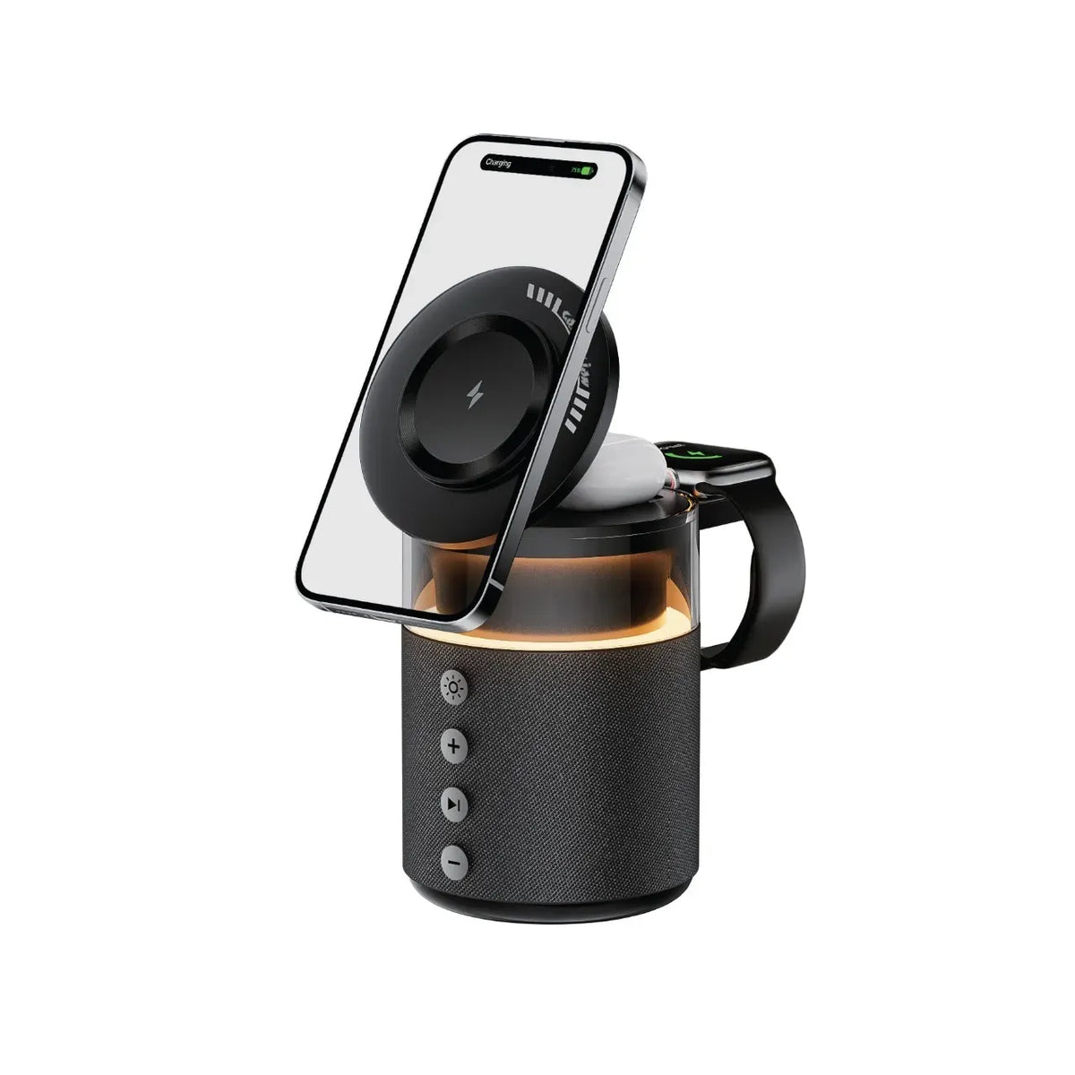 Green Lion 5 in 1 Wireless Charger - Black – image 2