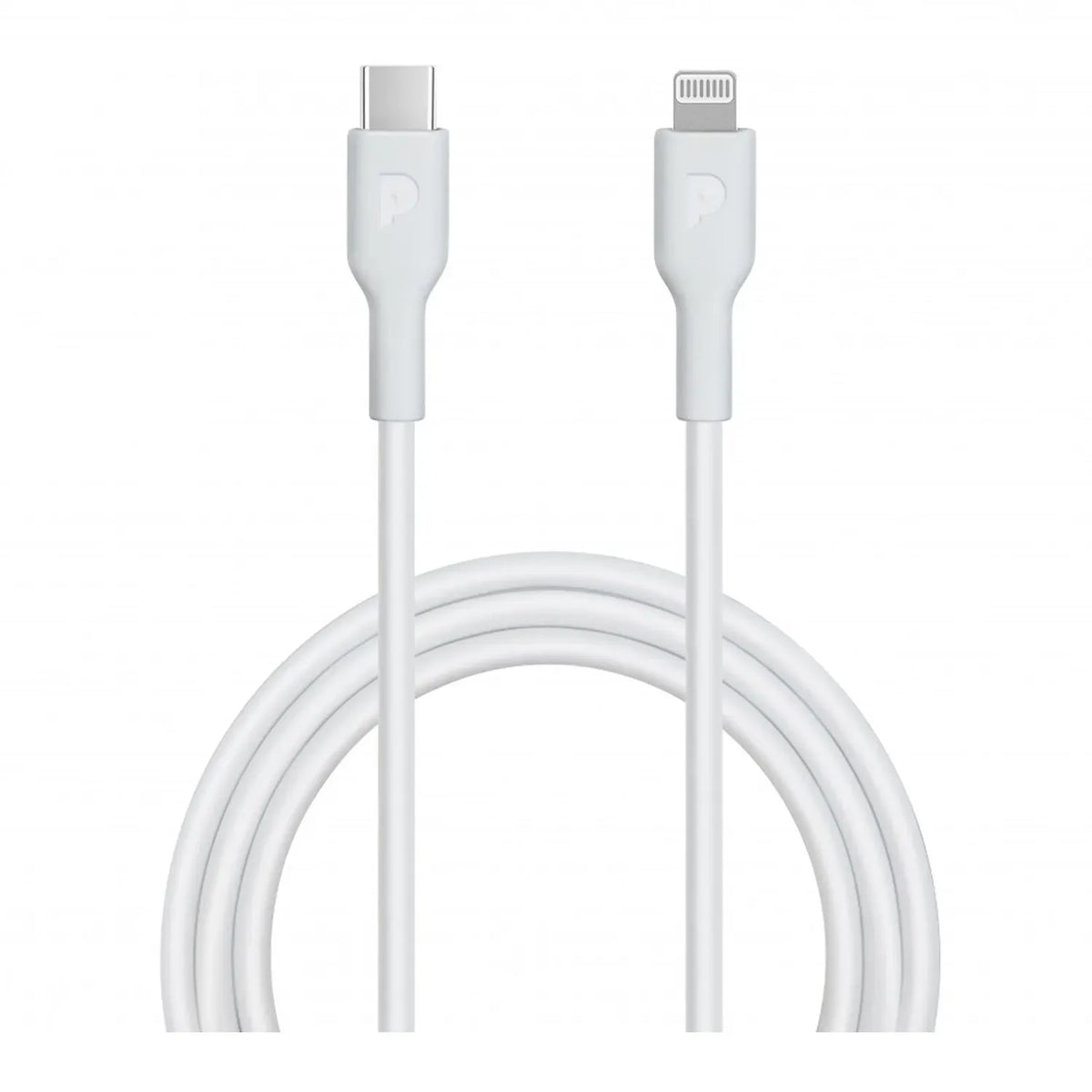 Powerology TPE Type-CTo Lightning Cable PD 20 W - White – image 3