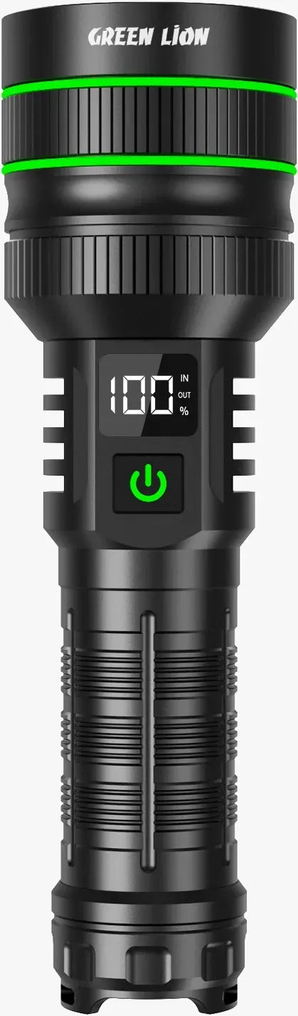 Green Lion Hyper Ray Pro LED Torch Black – image 4