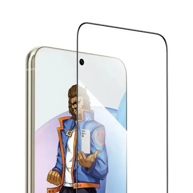 Green Lion 9 HFull Glue Full Round Protection Tempered Glass - Clear