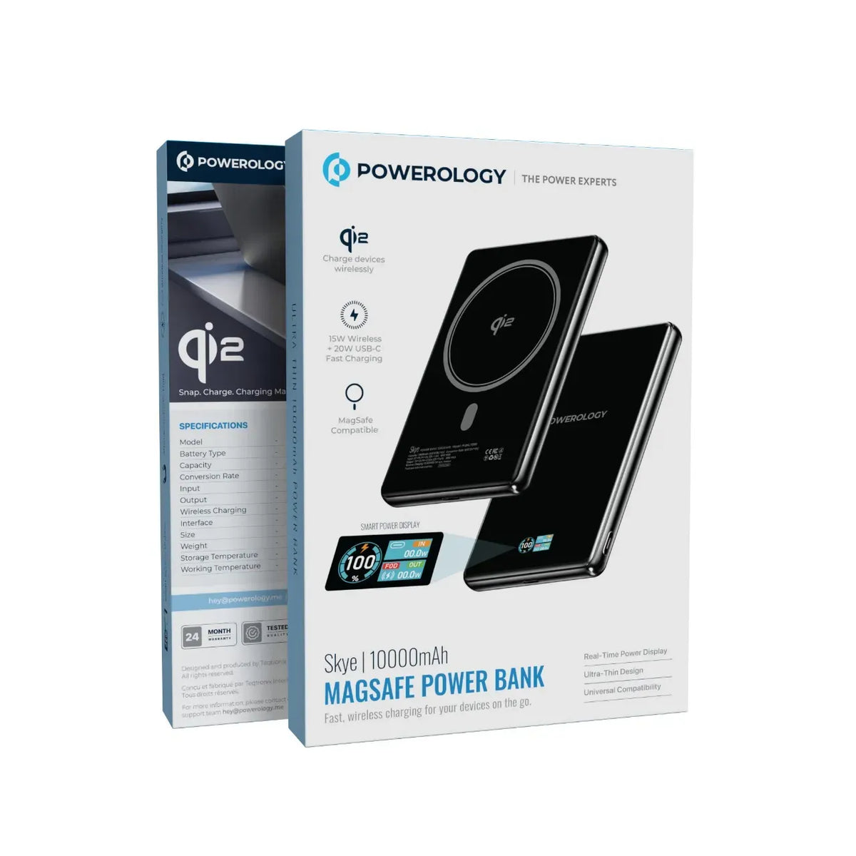 Powerology Skye 10000mAh MagSafe Power Bank Black – image 5
