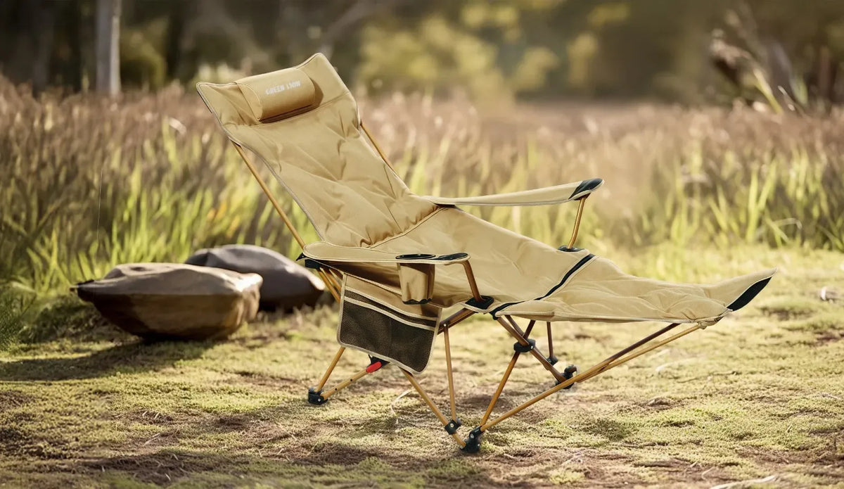 Green Lion Vestro Camping Chair Beige – image 5
