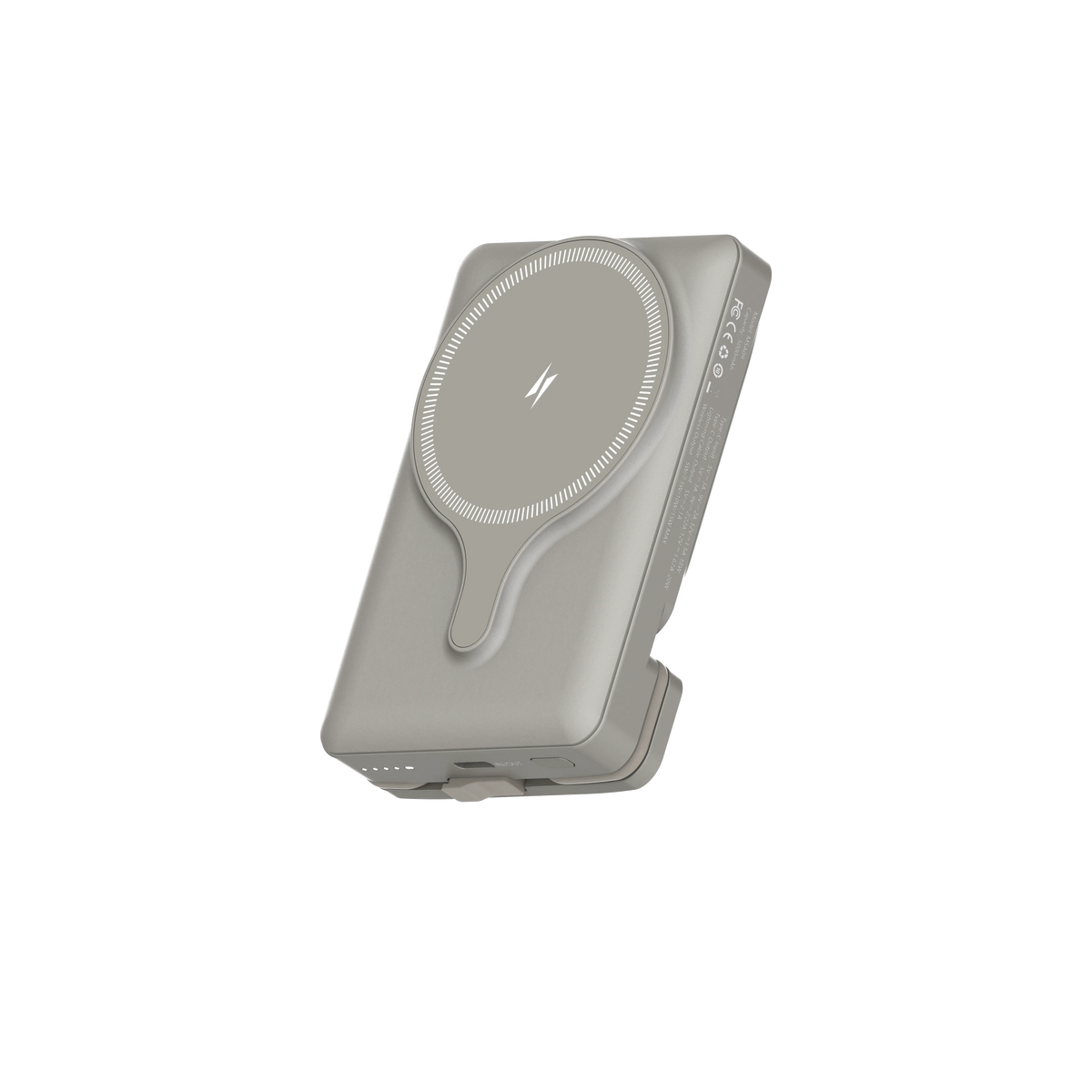 Powerology 5000 m Ah Power Bank MagSafe Charging Air-Vent Mount - Titanum – image 19
