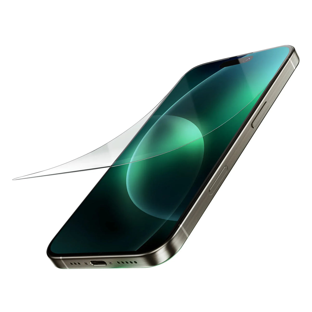 Green Lion 9 HSteve HD Screen Protector - Black Edge/Clear – image 9